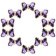 thumbnail image 4 of 10 piezas de cristal de cristal colgante de mariposa colgantes de mariposa collar que fabrican encantos, 4 of 7