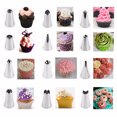 thumbnail image 4 of Icing Piping Cream Pastry Bag icing piping mouth kit icing bag Cake Decorating Reusable Squeeze Pouch Baking Decorating Set, 4 of 4