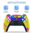 thumbnail image 4 of Skin Sticker for PS5 Slim Standard PS5 Pro Disc Digital Edition Console and Controllers Decals for Playstation 5 (Pride Eiffel Tower ,PS5 Pro Standard), 4 of 5
