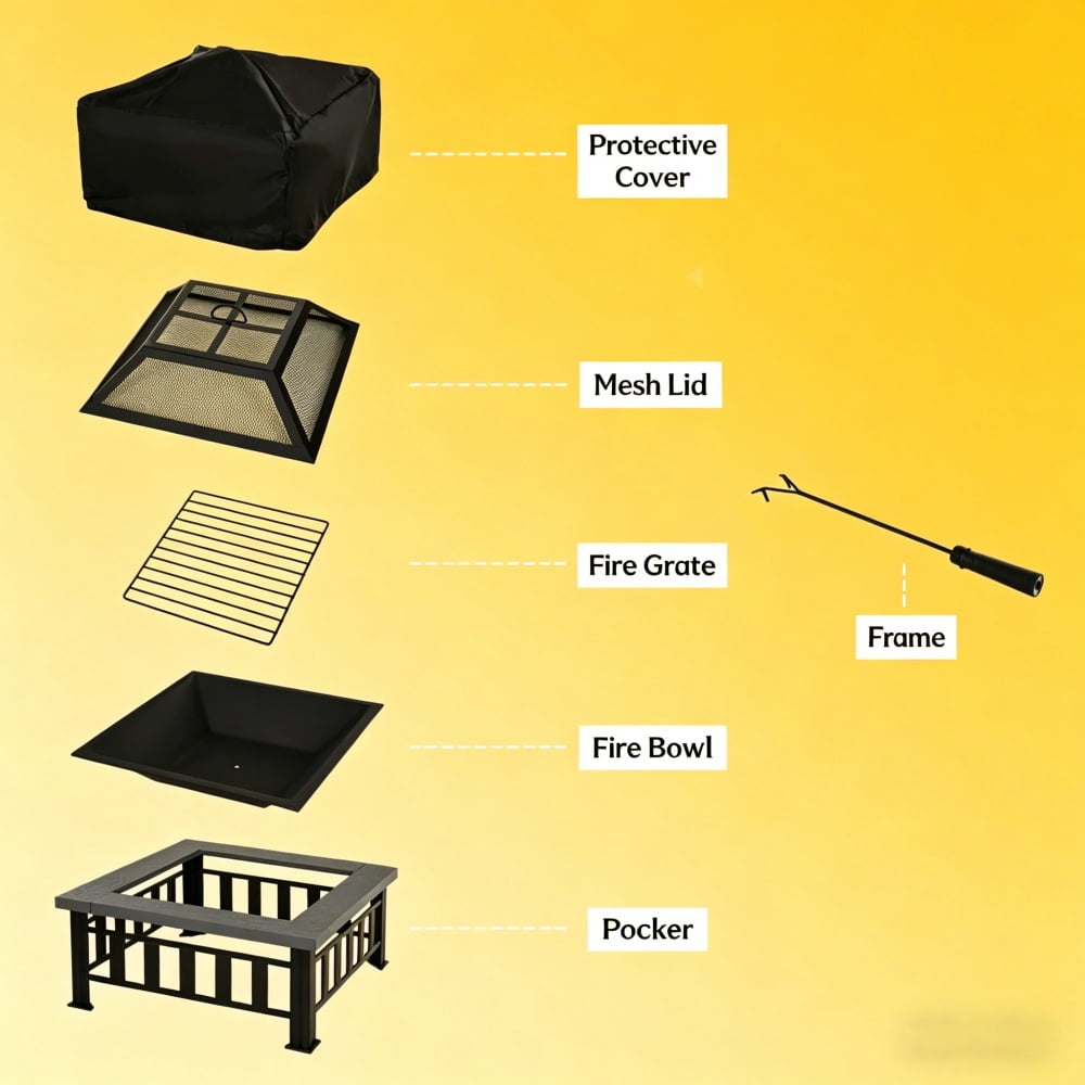 Metal Fire Pit