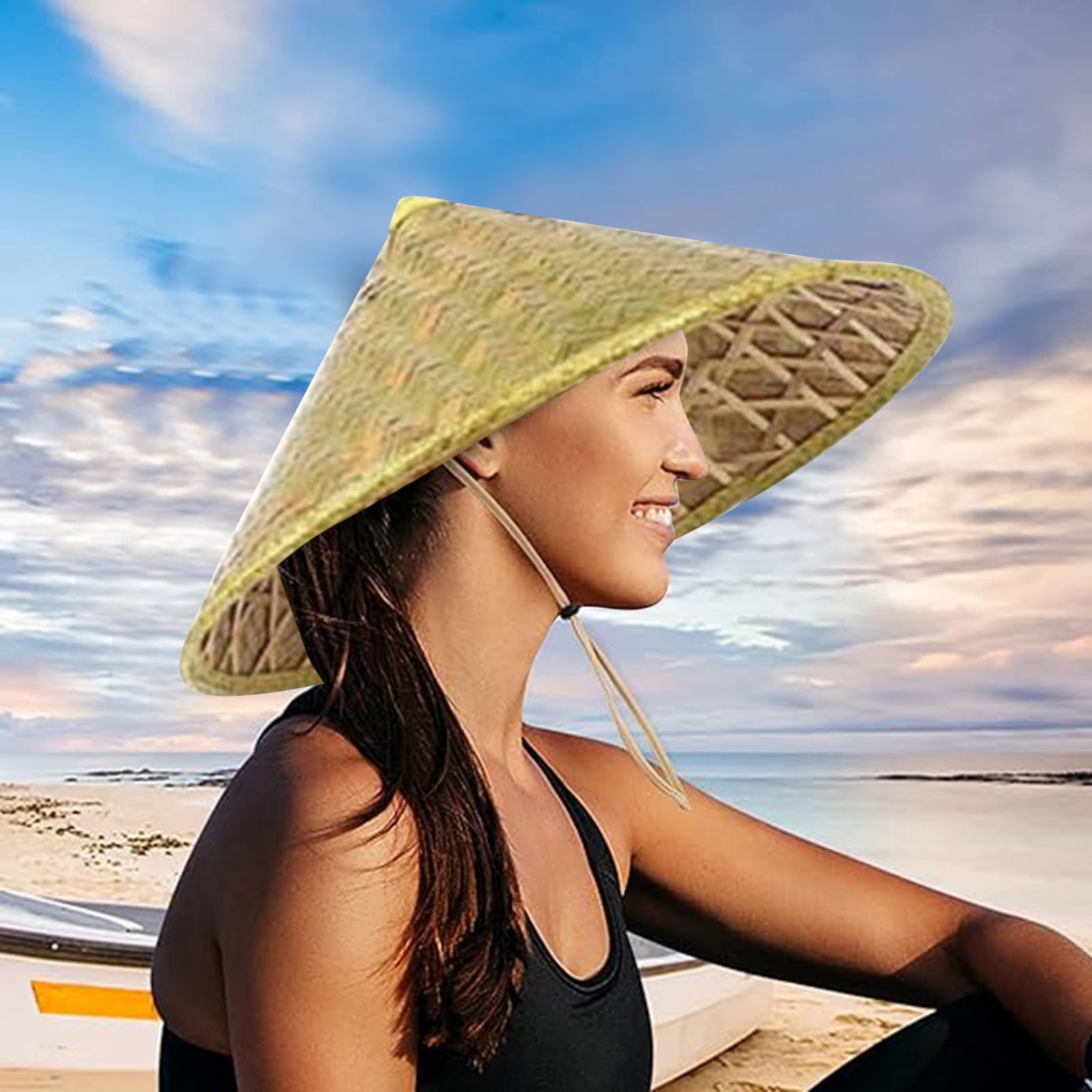 Chinese Hats For Men Chinese Rice Bamboo Hat For Women Men, Handmade ...