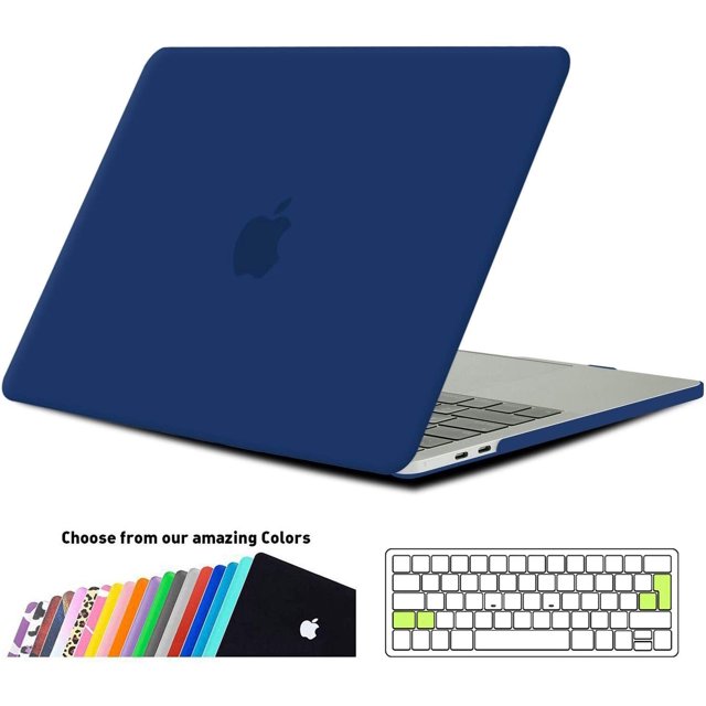 Étui Housse pour MacBook Pro 15 2018/2017/2016, Étui Rigide avec Touch Bar UE et Touch ID Modèle A1990 / A1707