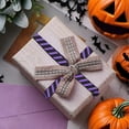 thumbnail image 6 of Btomtd 359.84"x0.39" Halloween Festive Ribbon for Creating Spooky Ornaments and Party Scene Decorations Decorative Ribbon Material for Bows and Headpieces, Purple, 6 of 6