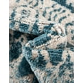 thumbnail image 4 of Unique Loom Leipzig Collection Area Rug - Dresden (8' x 10' Rectangle Blue/Gray), 4 of 6