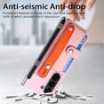 thumbnail image 5 of for Samsung Galaxy Z Fold 6 Wallet Case with S Pen Slot & Wristband Bracket, Built-in Tempered Glass Screen Protector Card Holder Anti-drop Matte Skin Friendl Hard PC Shockproof Cover, Pink, 5 of 8