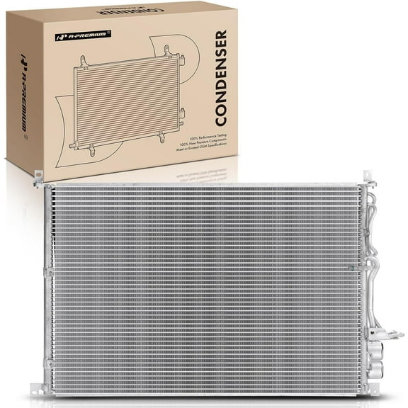 A-Premium Air Conditioning A/C Condenser Compatible with Audi A8 Quattro 2006-2010, Replace# 940451, 4E0260403Q