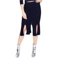 thumbnail image 1 of Rachel Roy Womens Knit Pencil Skirt, Blue, Medium, 1 of 2