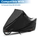 thumbnail image 2 of Cubierta de motocicleta a medida Unique Bargains 210D-PU negra para Kawasaki Ninja 400 2018-2023, cubierta impermeable para motocicleta al aire libre, 2 of 7