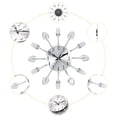 thumbnail image 3 of 12" Wall Clock, Modern Creative Cutlery Kitchen Spoon Fork Wall Clock, 3 of 5