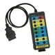 thumbnail image 3 of Caja de conexiones OBDII, herramienta de diagnóstico, de OBD2 de prueba de coche de comunicación de 16 pines, caja de conexiones Cola Detector de protocolo, 3 of 8
