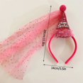 thumbnail image 1 of Sombrero de feliz cumpleaños para niños, diadema para Celebración de fiesta de cumpleaños, accesorios para el cabello para decoración de fiesta, 1 of 4