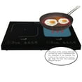 thumbnail image 4 of Megachef Induction Cooktop, 21.2 x 14 x 2.5 inches, black, 4 of 6