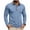 Light Blue, variant on Men Long Sleeve Contrast Lapel Chest Pocket Shirt Three Button Placket Slim Stretch Wrinkle Resistant Commute Daily Smart Casual Long Sleeve Top White M