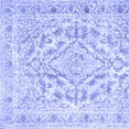 thumbnail image 1 of Ahgly Company Indoor Square Persian Blue Traditional Area Rugs, 7' Square, 1 of 4