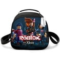 thumbnail image 2 of Bolsa de almuerzo de Anime para niños Roblox Virtual World, bolsa de hielo portátil de dibujos animados, bolsa de aislamiento Bento para estudiantes, bolsa de Picnic portátil con cremallera, 2 of 4