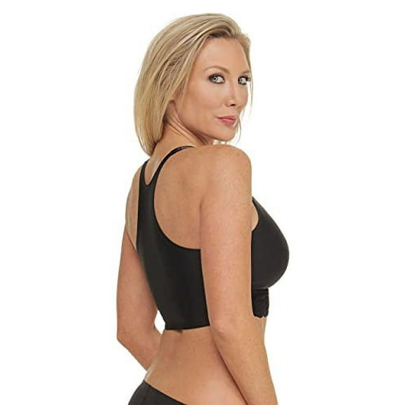 Shapeez Wirefree Racerback Tank-Style Bralette, Moisture Wicking Bra for Women with Removable Foam Cup, Nylon-Lycra Comfort