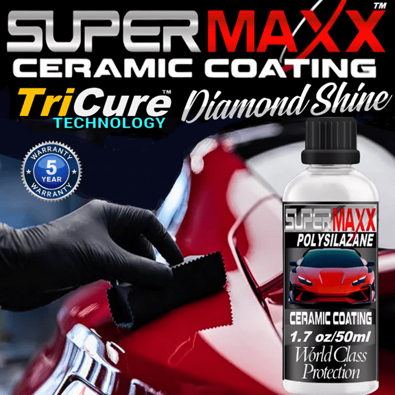 XTREME NANO 9H CERAMIC CAR COATING 5 YEAR ADVANCED "HIGH GLOSS" PAINT PROTECTION - 1.7oz/50ml