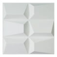 thumbnail image 2 of Art3d Brick Design 19.7 in. x 19.7 in. PVC 3D Wall Panel (12-Pack), 2 of 5