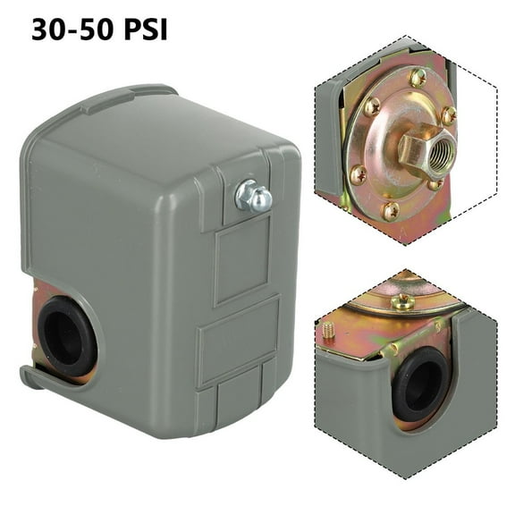 Well Pump Water Pressure Switch Electric Automatic Control 1/4 NPT 30-50 Psi