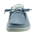 thumbnail image 4 of Hey Dude Women's Wendy Chambray Navy Size 7 | Women’s Shoes | Women’s Lace Up Loafers | Comfortable & Light-Weight, 4 of 5