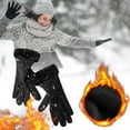 thumbnail image 3 of Offre à Durée Limitée Iumwxz Gants Chauds Femmes Hiver Plus Velours Épais Extérieur Cyclisme Écran Gants de Cyclisme Liquidation Soldes Essentiels de Camping Essentiels de Randonnée, 3 of 5