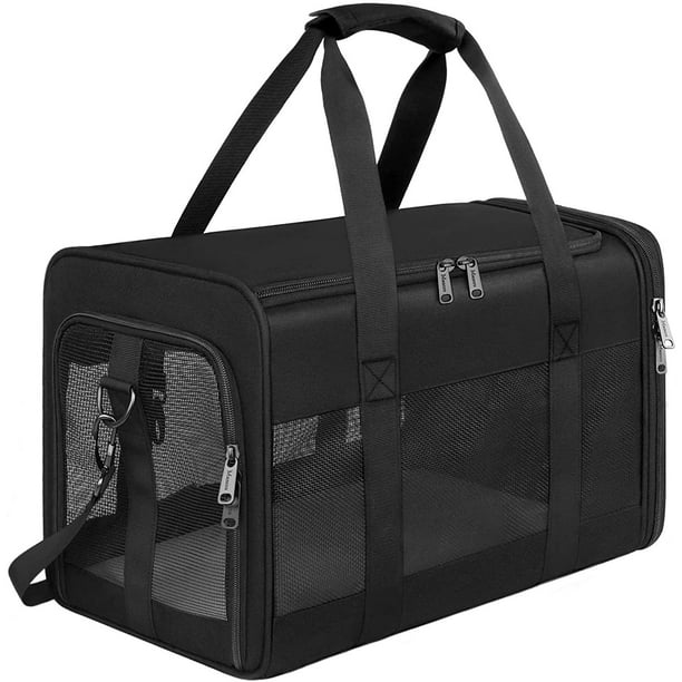 IGUOHAO Pet Carrier Airline Approved Soft Sided Pet Travel Bag