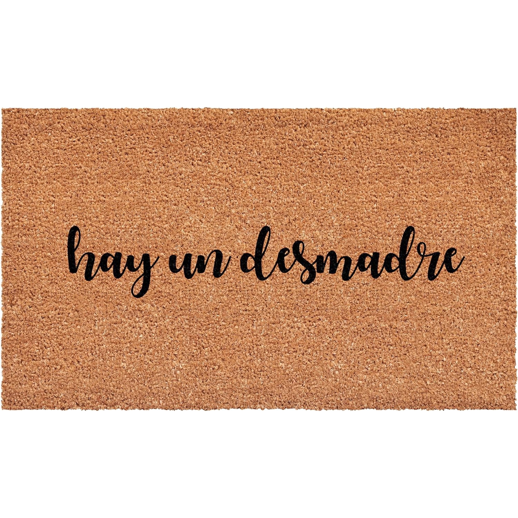 Calloway Mills 113401729 Hay Un Desmadre Script Spanish Doormat 17  x 29