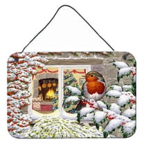 Carolines Treasures ASA2199DS812 European Robin Wall or Door Hanging Prints  8x12 multicolor
