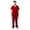 Red, variant on Men's Slim Fit 8 Pocket Uniform Scrubs - Style 103