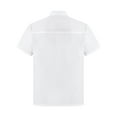 thumbnail image 2 of HULIJA Mens Womens Chef Shirt Restaurant Kitchen Work Uniform Short/Long Sleeve Chef Coat Jacket C03 XL, 2 of 7