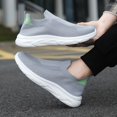 thumbnail image 4 of CPNG Men Womens Tennis Sports Mesh Shoes Casual Fashion Sneakers Breathable Lightweight Comfortable Slip-On Walking Footwear for Workout Gym Sports, 4 of 8