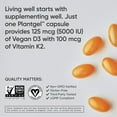 Sports Research Vitamin D3 + K2, Plant Based, 60 Veggie Softgels ...
