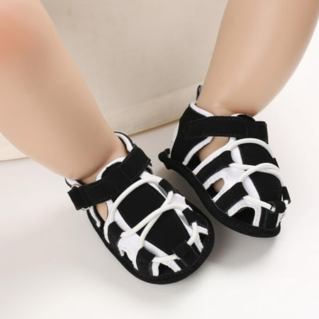 

Rdeuod Toddler Shoes Baby Kids Boys Girls Sandals Summer Hollow Soft Flat Shoes Infant First Walkers Baby Boys Shoes