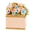 thumbnail image 3 of Joyero de Metal ANGGREK Con Diseño Floral, 3 of 7