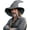 Grey-1, variant on Adult Gray Wizard Hat Witch Large Sorcerer Costume Hats Accessory