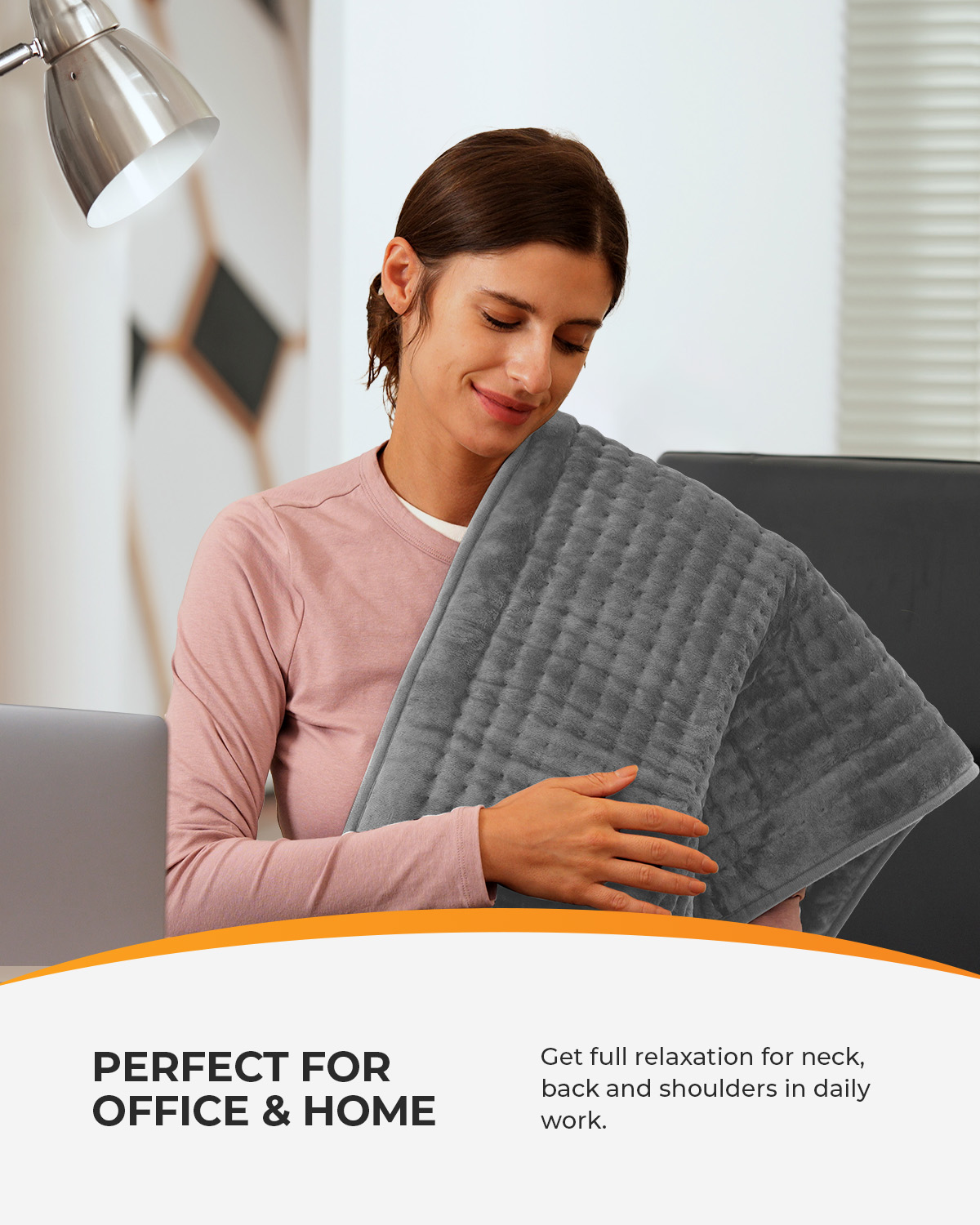 CooCoCo Large Heating Pad, 33" x 18" photo 3