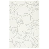 SAFAVIEH Fifth Avenue Lorrin Animal Area Rug, Ivory, 5' x 8'
