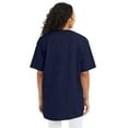 thumbnail image 3 of Hanes Beefy-T Men's Heavyweight Cotton T-Shirt (Big & Tall Sizes) Navy 3XT, 3 of 8