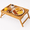 Natural, variant on Artmeer Bamboo Bed Tray Table with Folding Legs, Breakfast in Bed Serving Tray, Laptop Desk for Sofa, Beds and Snacks (Bamboo)