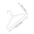 thumbnail image 2 of CTIRCHIU 4PCS Kid Clothes Hangers ABS Non Slip Rectangular For Children Special Occasions, 2 of 8