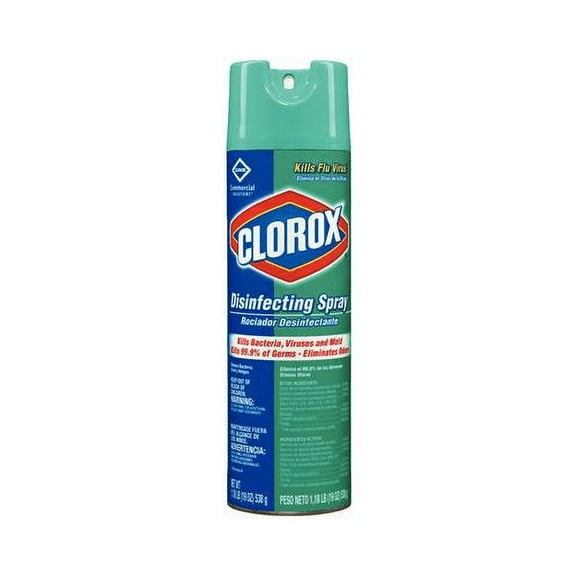 Clorox 38504 Spray Bleach Free Deodorizer 19 Oz Can