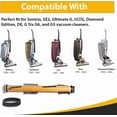 thumbnail image 7 of Replacement Part For TVP Vacuum Cleaner 1 Brushroll with 1 Falt Belt for Model Diamond Edition, Sentria, Ultimate G, 7 of 7