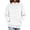 White, variant on Hoodie With Pouch Pet Carrier Animal Holder Cat & Dog Pocket Oversized Casual Fashion Fall Winter Hoodies Sweatshirts (XL, Light Blue)