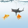 thumbnail image 3 of 2 Sets Aquarium Ornament Fish Tank Decorations Fish Tank Cute Floating Shark Decoration, 3 of 7