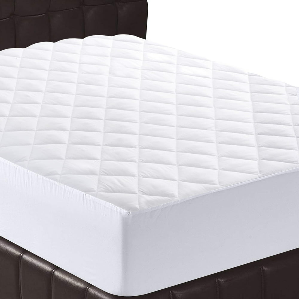 Twin Mattress Pad Cover, 16" Deep Pocket Mattress Topper, Soft Quilted