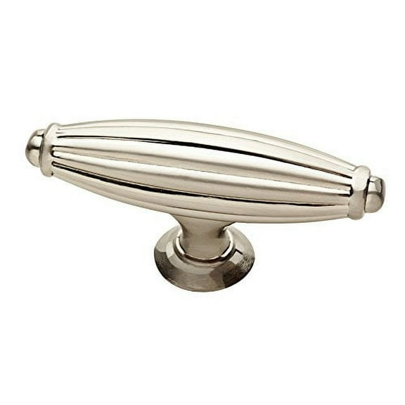 Liberty P33782W-SN 2 1/2" Satin Nickel Traditional Fluted Cabinet Drawer Knob
