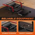 thumbnail image 3 of Jelens Hip Thrust Machine, 800LBS Glute Bridge Machine with Weight Holder,Duty Glute Bridge Adjustable Footboard for Home Gym, 3 of 10