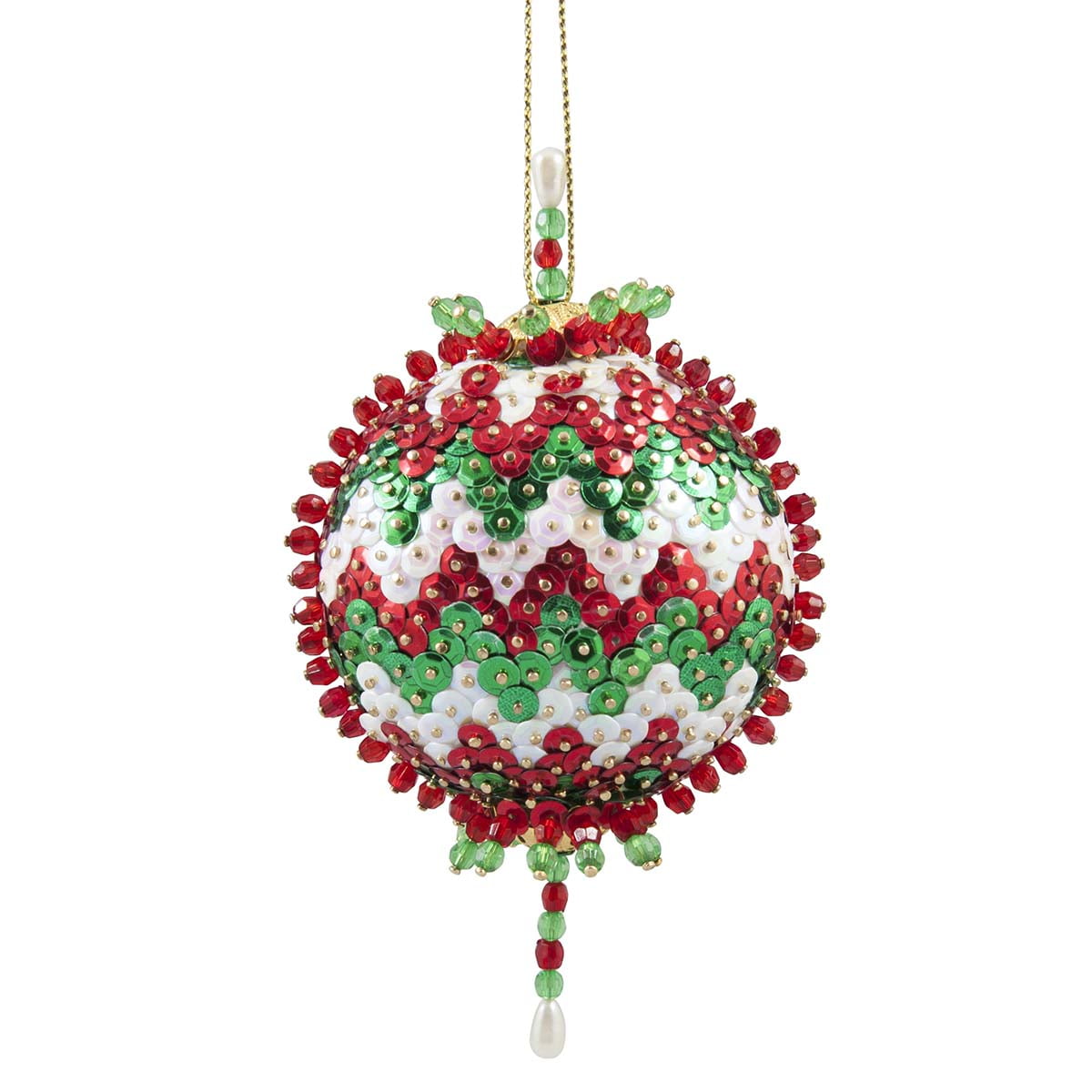 sequin christmas ornament kits