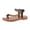 Summer Shoes # Black, variant on Sandals for Women Open Toe Bohemian Thong T-Strap Flat Shoes with Floral Appliques Elastic Ankle Band Stitching Details Casual Beach Vacation Travel Lightweight Slip-On Footwear