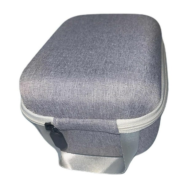 Estuche rígido de EVA, bolsa de viaje con bolsillo de malla, funda protectora impermeable para Gris